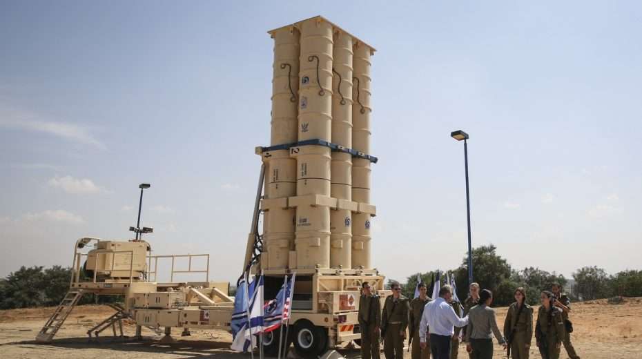 David's Sling. Eine "Arrow"-Raketenabwehrbatterie der israelischen Luftwaffe. Foto: Hadas Parush/Flash 90