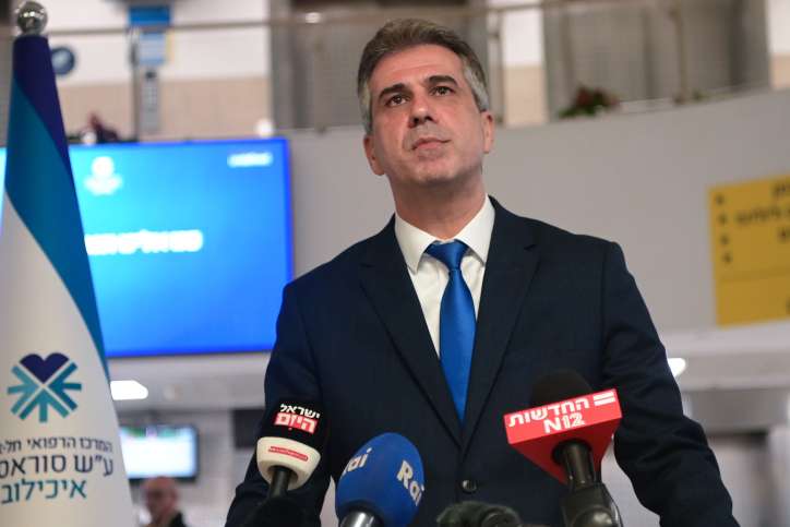 Der israelische Außenminister Eli Cohen führte Israels Krieg auf diplomatischer Bühne. Foto von Avshalom Sassoni/FLASH90