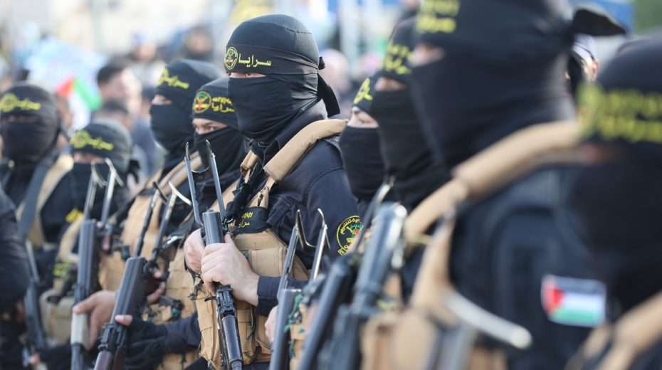 Feinde: Der Islamische Dschihad feiert seinen "Sieg" im jüngsten Minikrieg in Gaza. Die Tötung mehrerer hochrangiger Kommandeure bedeutet für die fanatische Gruppe wenig. Foto: Atia Mohammed/Flash90