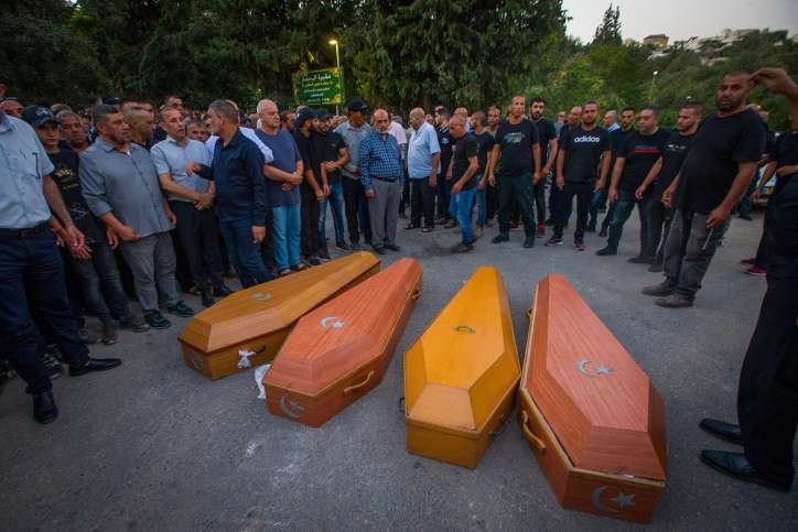 Illustration. Die bewaffnete Gewalt in den arabischen Gemeinden Israels ist in den letzten Jahren sprunghaft angestiegen. Foto von Flash90