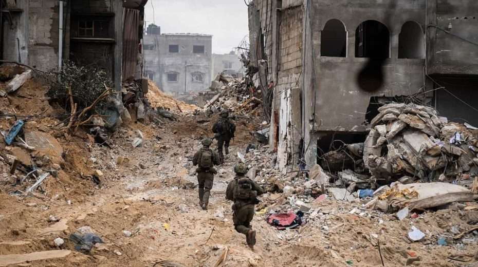 Israelische Streitkräfte im Einsatz gegen die Hamas im Gazastreifen, 8. Februar 2024. Foto: IDF.