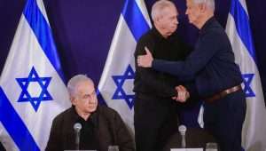 Gantz und Galant mit oder gegen Bibi? Foto von Marc Israel Sellem/POOL