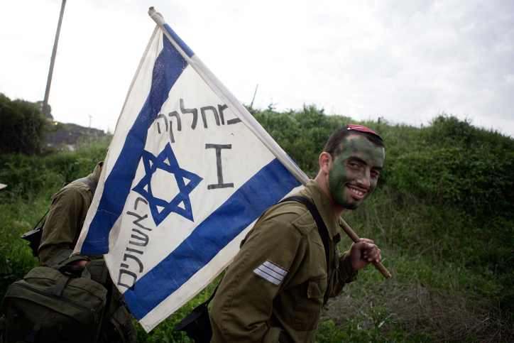 Die ultraorthodoxe Brigade (Nahal Haredi) wurde 1999 von einer Gruppe von Rabbinern in Zusammenarbeit mit den israelischen Verteidigungsstreitkräften und dem Verteidigungsministerium gegründet. Foto von Abir Sultan/Flash90