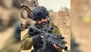 Eliran Mizrahi, ein Held der israelischen Armee. Foto Screenshot.