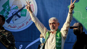 Yahya Sinwar, Führer der palästinensischen Hamas-Bewegung denkt er kann gewinnen. Foto: Atia Mohammed/Flash90
