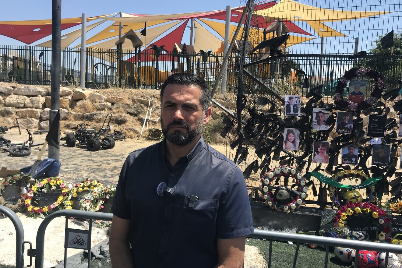 Bürgermeister von Majdal Shams, Dolan Abu Saleh, 30. Juli 2024. Foto: Mit freundlicher Genehmigung.