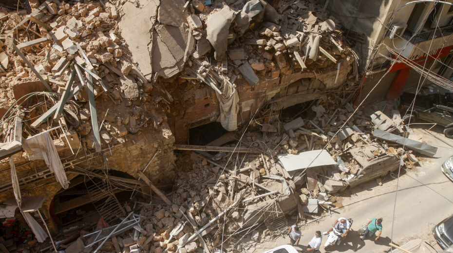 Beirut ist eine Hochburg der Hisbollah. Foto: Zaatari Lebanon/Flash90