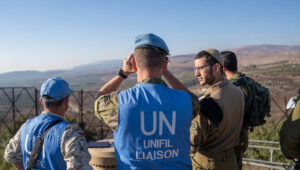 Die israelischen Streitkräfte (IDF) und die UNIFIL koordinieren ihre Aktivitäten an der israelisch-libanesischen Grenze. Foto: IDF.