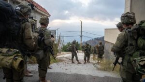 Israelische Streitkräfte im Einsatz gegen Hisbollah-Terroristen im Südlibanon, 5. Oktober 2024. Foto: Israelische Verteidigungsstreitkräfte.