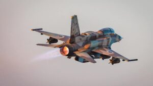 Eine F-16 der israelischen Luftwaffe im Einsatz. Foto: IAF