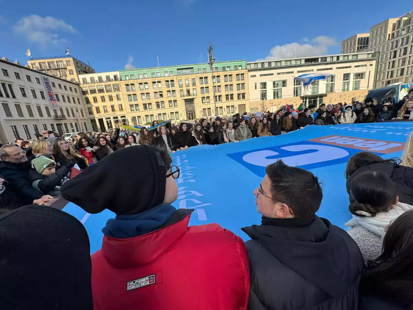 Junge Juden nehmen im Dezember 2024 an einer dreitägigen Konferenz in Berlin teil, die sich auf den Aufbau von Gemeinschaften und die Bewahrung der Kultur konzentriert. Foto: Mit freundlicher Genehmigung.