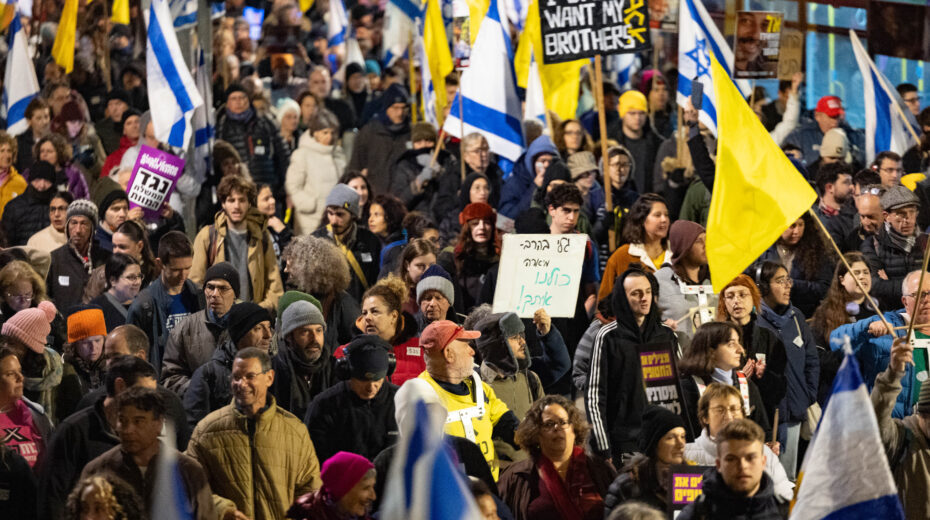 Protest gegen Netanjahu