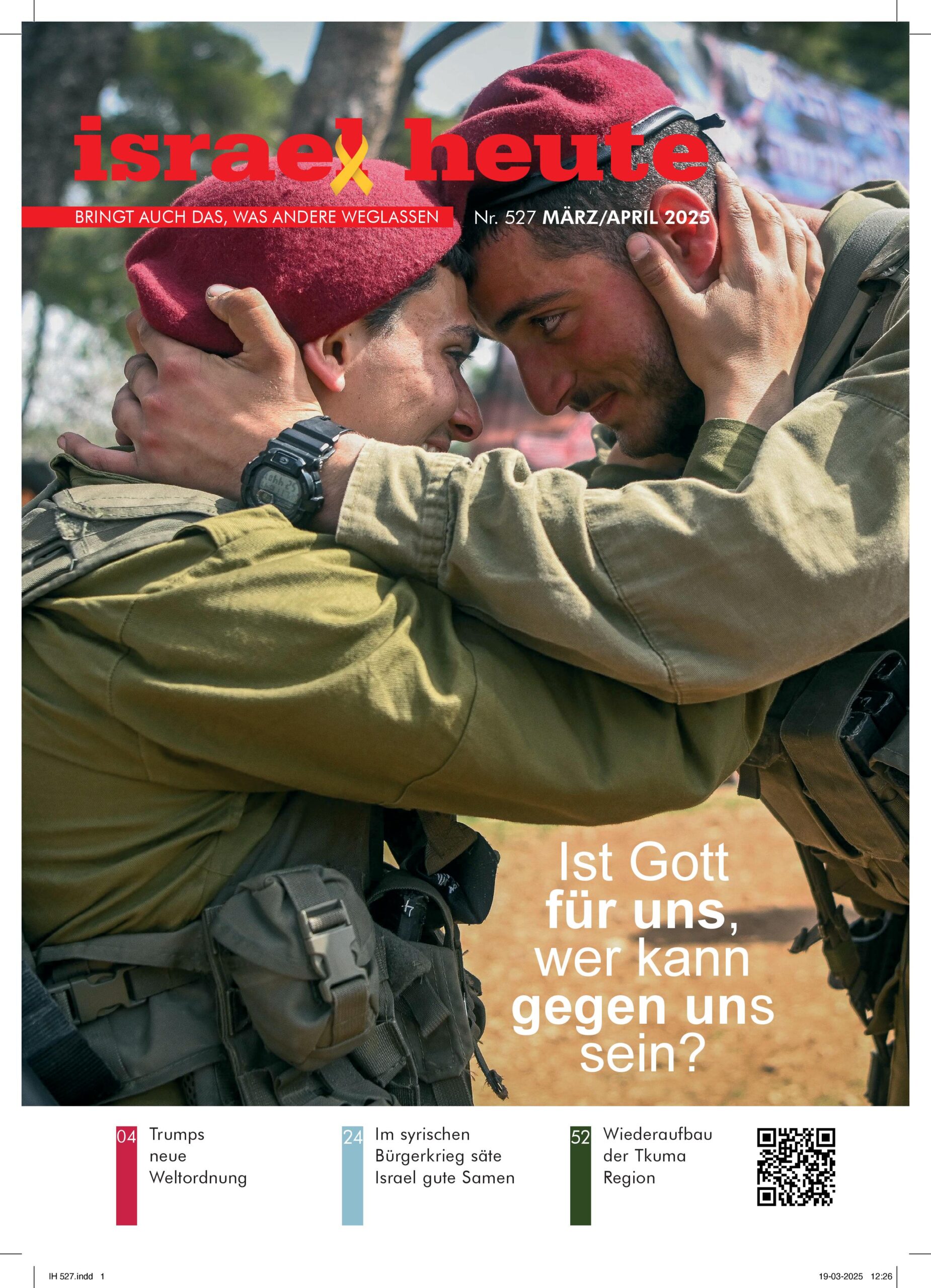 Das neue Israel Heute Magazin – März/April Ausgabe