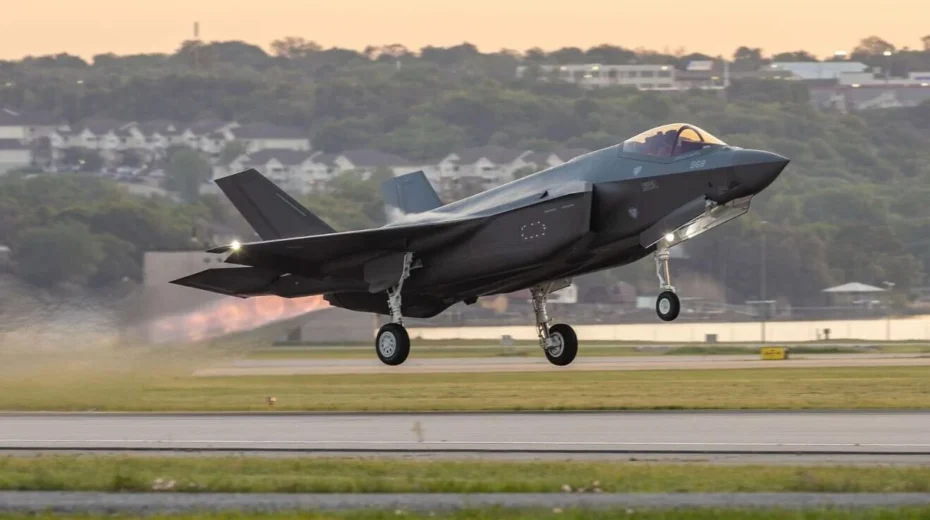 Ein Lockheed Martin F-35i „Adir“ Kampfflugzeug auf dem Luftwaffenstützpunkt Netavim im Süden Israels, 25. April 2025. Foto: Israelische Verteidigungsstreitkräfte.