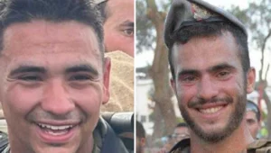 Yaly Seror (L) und Noam Ravid wurden am 3. Mai 2025 im Gazastreifen getötet. Foto: Israelische Verteidigungsstreitkräfte.