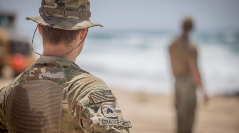 US-Marinesoldaten sind für einen Einsatz im Nahen Osten bereit. Foto: Chaim Goldberg/Flash90