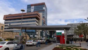 Das Rambam Medical Center in Haifa. 26. November 2024. Foto: Yossi Aloni FLASH90