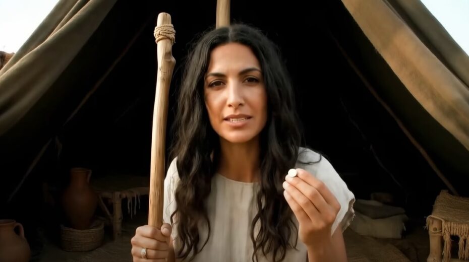 Tamar ist böse auf Jehuda. Screenshot Youtube
