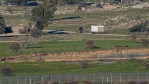 Israelische Soldaten patrouillieren am 11. März 2025 in den Golanhöhen an der Grenze zu Syrien. Foto: Ayal Margolin/Flash90.