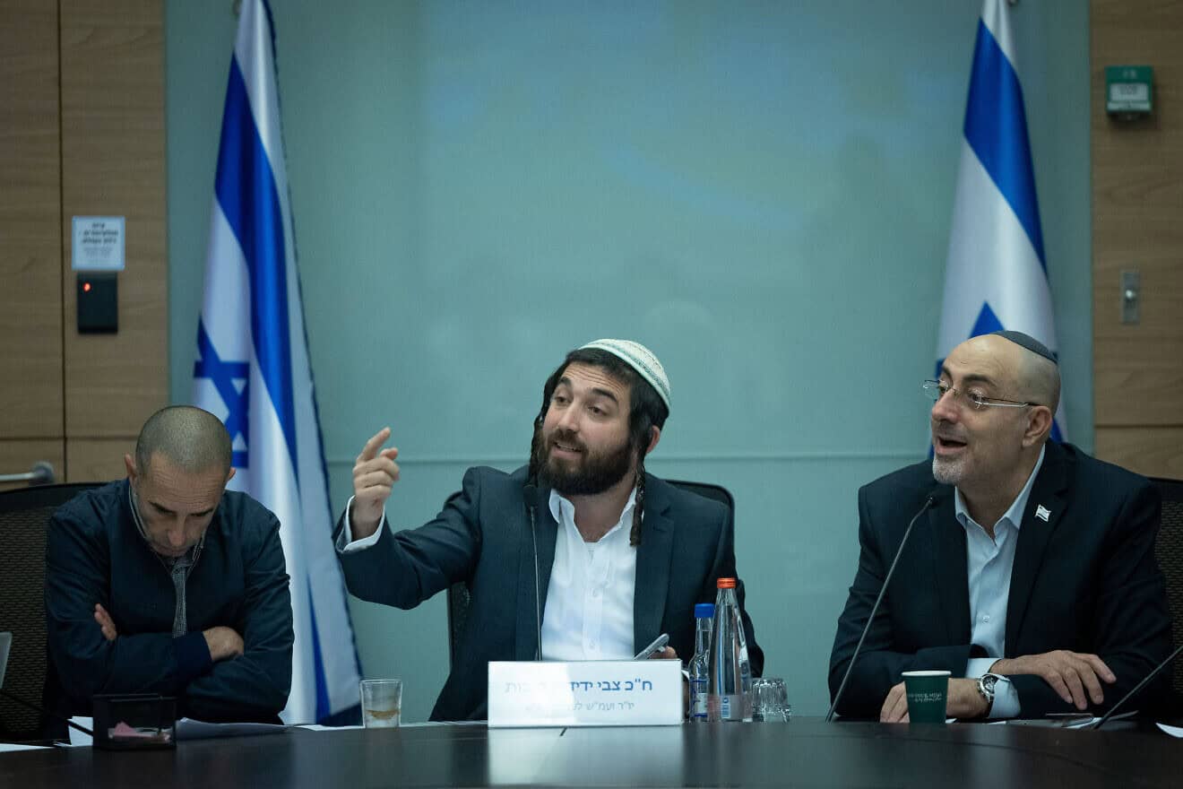 MK Zvi Sukkot leitet den Unterausschuss für Judäa und Samaria in der Knesset. Foto: Yonatan Sindel/Flash90.