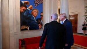 Der israelische Ministerpräsident Benjamin Netanjahu trifft sich am 7. Juli 2025 mit US-Präsident Donald Trump im Weißen Haus. Foto: Avi Ohayon/GPO.