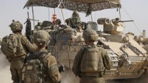 israelische Soldaten im Einsatz im Gazastreifen, 1. August 2025. Foto: israelische Streitkräfte.