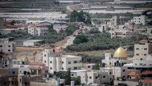 Israelische Militärfahrzeuge während Zusammenstößen zwischen israelischen Sicherheitskräften und Palästinensern in Dschenin. Foto: Nasser Ishtayeh/Flash90.
