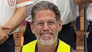 Ronen Engel, freiwilliger Sanitäter bei Magen David Adam. Foto mit freundlicher Genehmigung von Magen David Adom