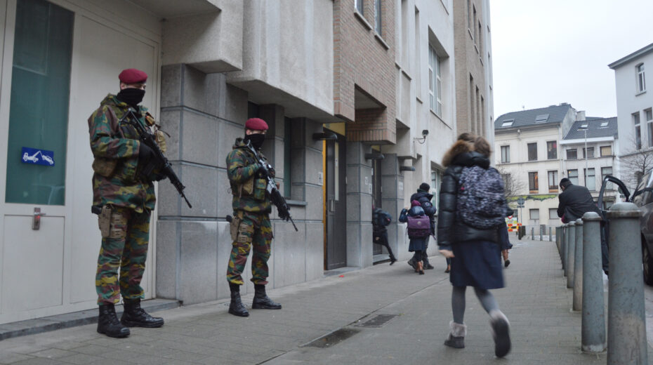 Jüdische Schulen in Europa müssen bewacht werden. Foto: Michael Freilich/Flash90