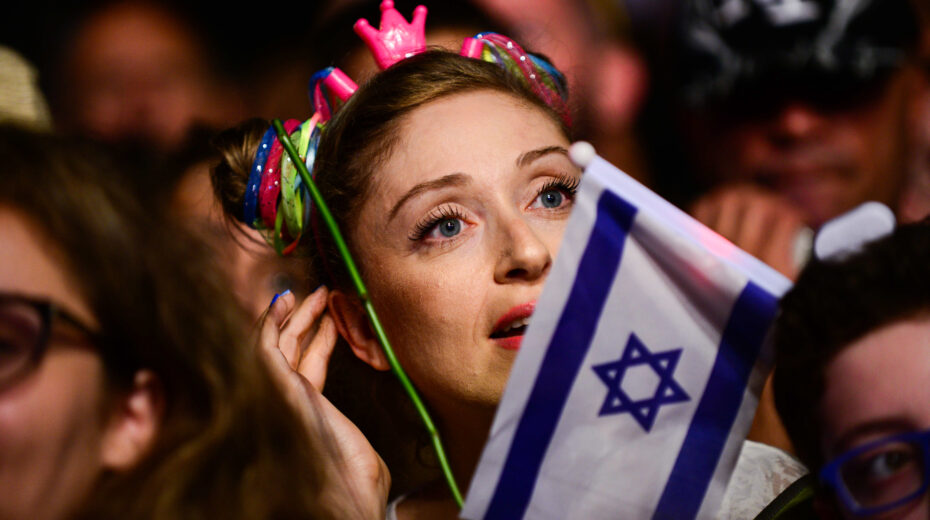 Israelische Fans sind von der Eurovision begeistert. Tomer Neuberg/Flash90