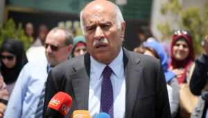 Der Vorsitzende des palästinensischen Fußballverbands, Jibril Rajoub. Foto: Flash90