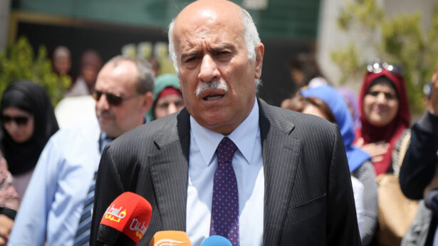 Der Vorsitzende des palästinensischen Fußballverbands, Jibril Rajoub. Foto: Flash90