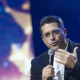 Der israelische Minister für Diaspora-Angelegenheiten und Antisemitismusbekämpfung, Amichai Chikli, nimmt am 26. Januar 2026 an einer Konferenz gegen Antisemitismus in Jerusalem teil. Foto: Chaim Goldberg/Flash90.