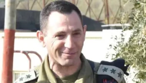 Brigadegeneral Hisham Ibrahim, damals noch als Oberst, 11. April 2020. Bildquelle: Pressestelle der israelischen Streitkräfte über Wikimedia Commons.