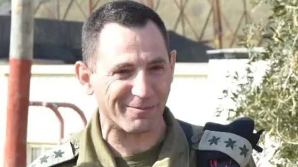 Brigadegeneral Hisham Ibrahim, damals noch als Oberst, 11. April 2020. Bildquelle: Pressestelle der israelischen Streitkräfte über Wikimedia Commons.