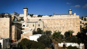 Das Grab der Patriarchen in Hebron, 4. Dezember 2019. Foto: Wisam Hashlamoun/Flash90.
