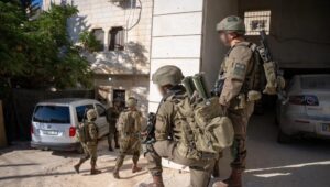 IDF-Truppen im Einsatz in Judäa und Samaria, Juli 2026. Bildquelle: IDF.