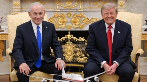 Der israelische Ministerpräsident Benjamin Netanjahu und US-Präsident Donald Trump bei einem Treffen im Weißen Haus in Washington am 28. Juli 2026. Foto: Ma'ayan Toaf/GPO