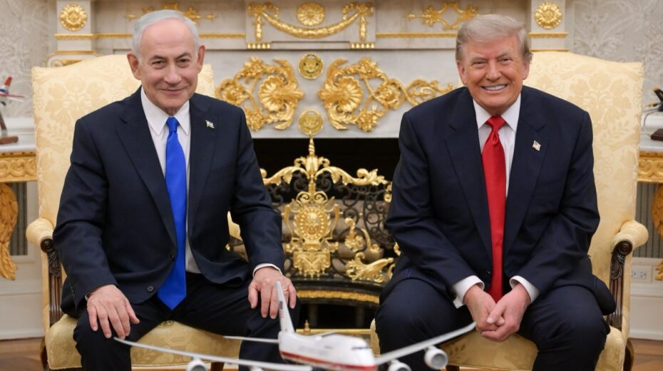 Der israelische Ministerpräsident Benjamin Netanjahu und US-Präsident Donald Trump bei einem Treffen im Weißen Haus in Washington am 28. Juli 2026. Foto: Ma'ayan Toaf/GPO