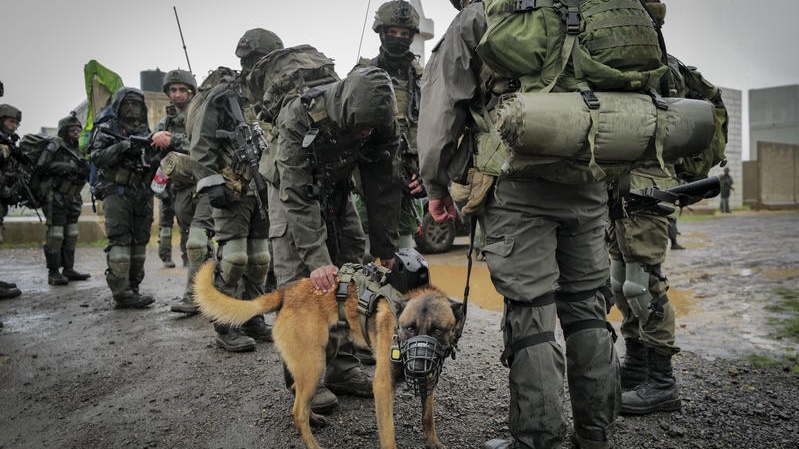 Israelische Soldaten nehmen an einer militärischen Übung teil. Foto: Michael Giladi/Flash90