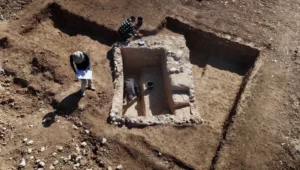 Die in Kiryat Gat entdeckte 2000 Jahre alte Mikwe. Bildnachweis: Emil Aladjem, Israelische Altertumsbehörde