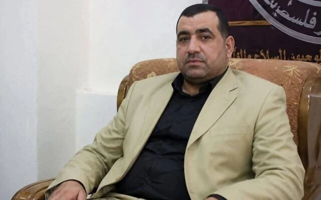 Muein al-Arabid, Leiter des internen Sicherheitsapparats der Hamas, wurde am 1. September 2026 von Israel festgenommen. (Soziale Medien / Verwendung gemäß § 27a des Urheberrechtsgesetzes)