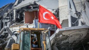 Abbildung: Seit dem 7. Oktober sind türkische Hilfsorganisationen in Gaza stark vertreten. Foto: Abed Rahim Khatib/FLASH90