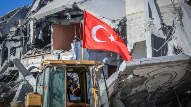 Abbildung: Seit dem 7. Oktober sind türkische Hilfsorganisationen in Gaza stark vertreten. Foto: Abed Rahim Khatib/FLASH90